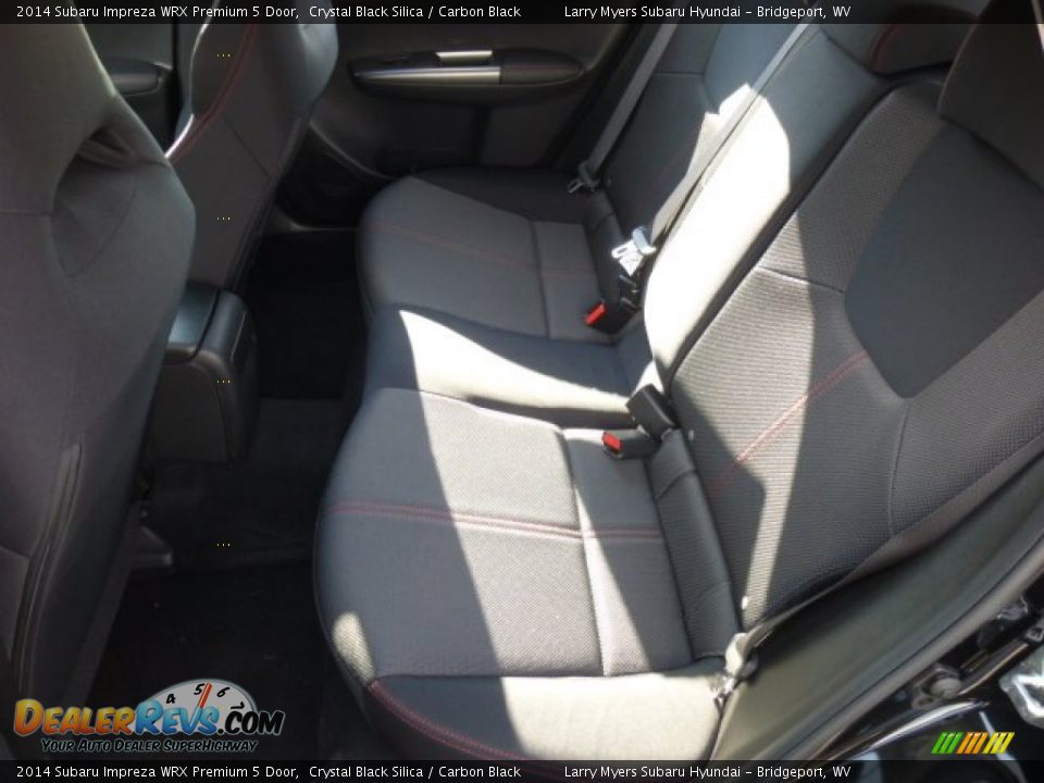 2014 Subaru Impreza WRX Premium 5 Door Crystal Black Silica / Carbon Black Photo #14