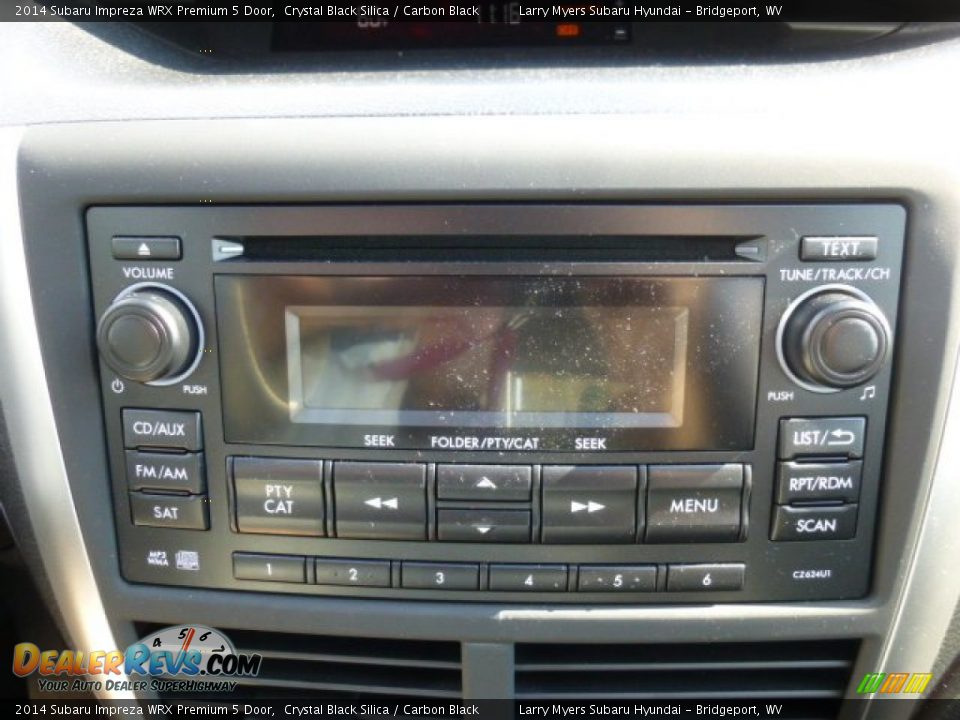 2014 Subaru Impreza WRX Premium 5 Door Crystal Black Silica / Carbon Black Photo #19
