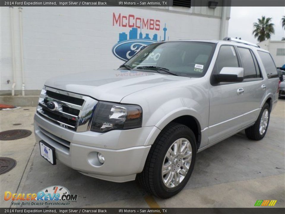 2014 Ford Expedition Limited Ingot Silver / Charcoal Black Photo #1