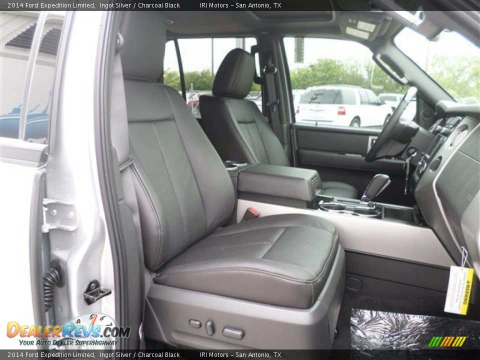 2014 Ford Expedition Limited Ingot Silver / Charcoal Black Photo #10