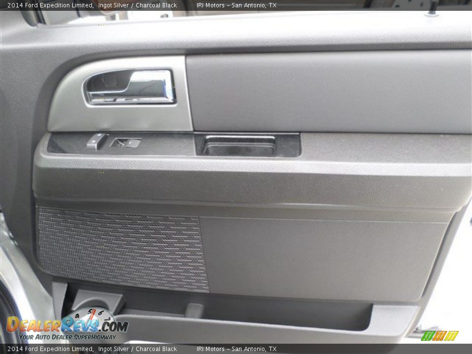 2014 Ford Expedition Limited Ingot Silver / Charcoal Black Photo #11