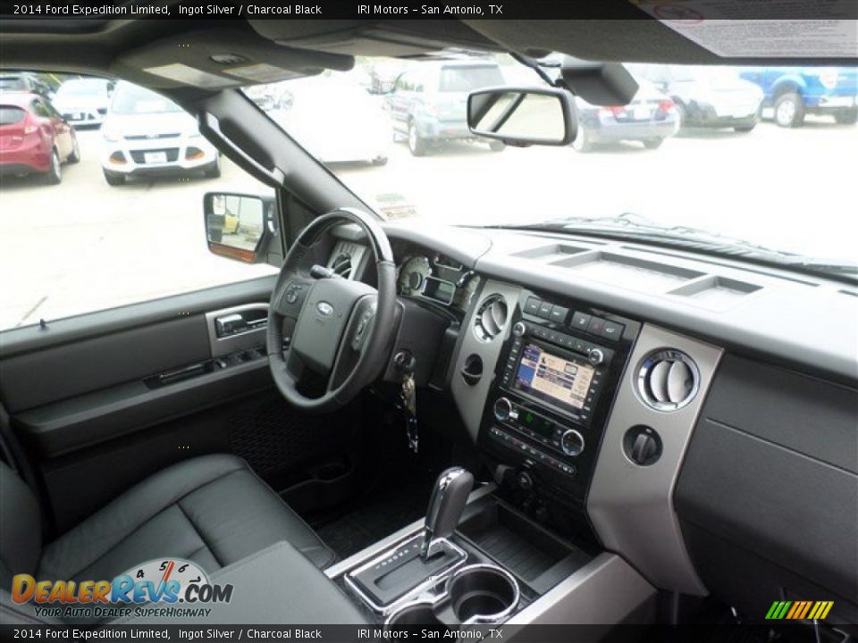 2014 Ford Expedition Limited Ingot Silver / Charcoal Black Photo #12