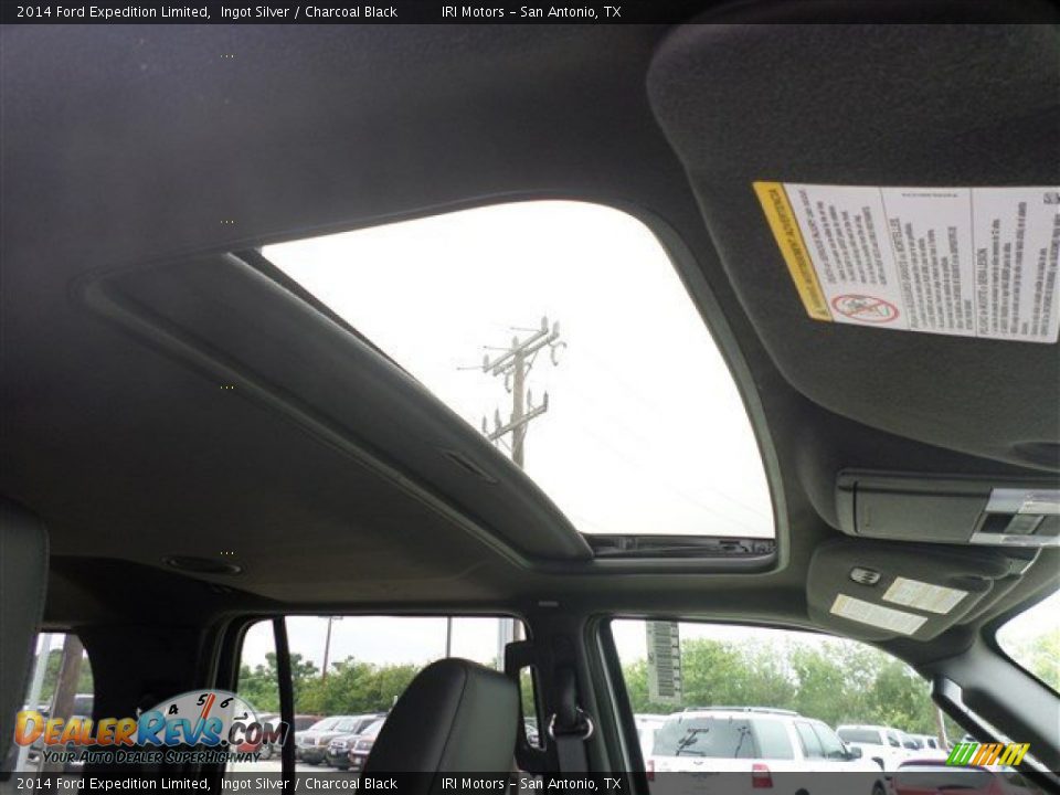 2014 Ford Expedition Limited Ingot Silver / Charcoal Black Photo #13