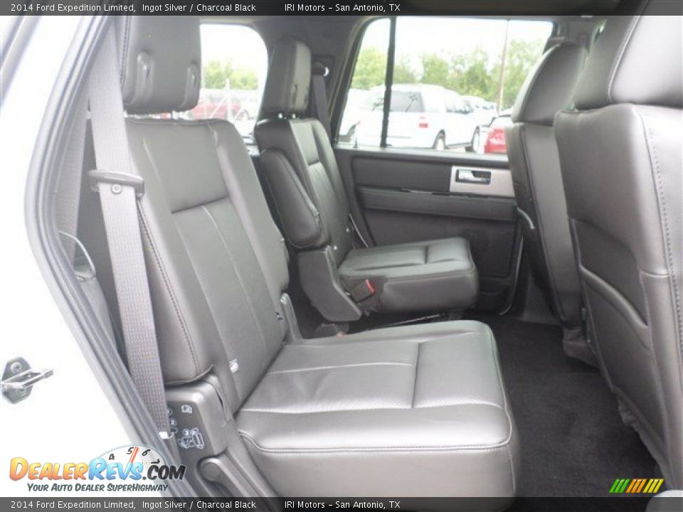 2014 Ford Expedition Limited Ingot Silver / Charcoal Black Photo #14
