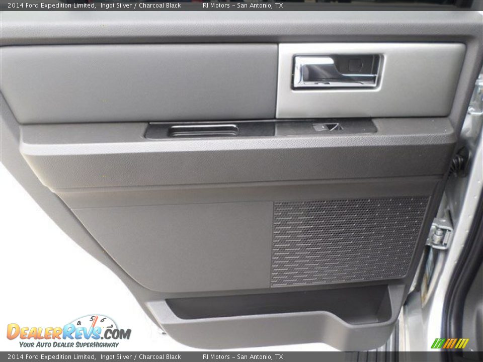 2014 Ford Expedition Limited Ingot Silver / Charcoal Black Photo #17