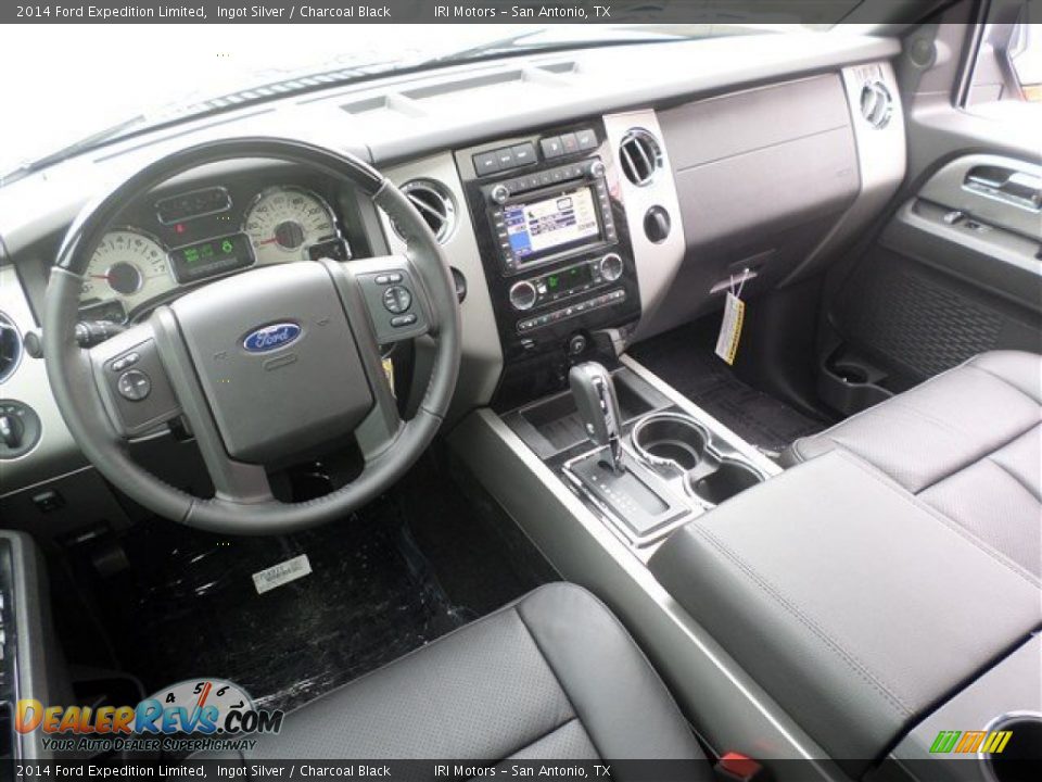 2014 Ford Expedition Limited Ingot Silver / Charcoal Black Photo #18