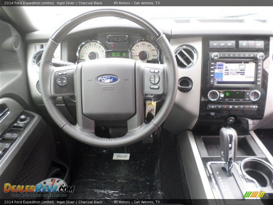2014 Ford Expedition Limited Ingot Silver / Charcoal Black Photo #19