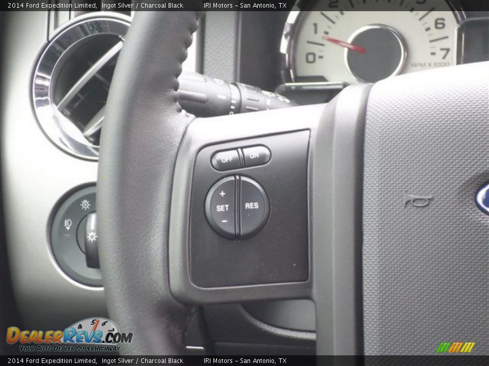2014 Ford Expedition Limited Ingot Silver / Charcoal Black Photo #21