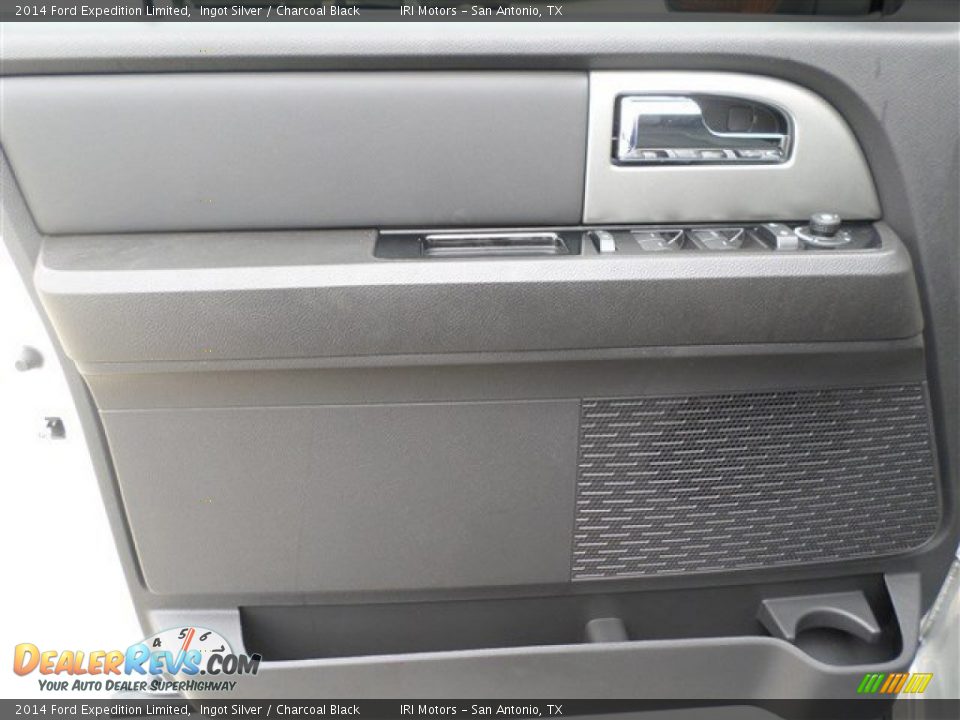 2014 Ford Expedition Limited Ingot Silver / Charcoal Black Photo #26