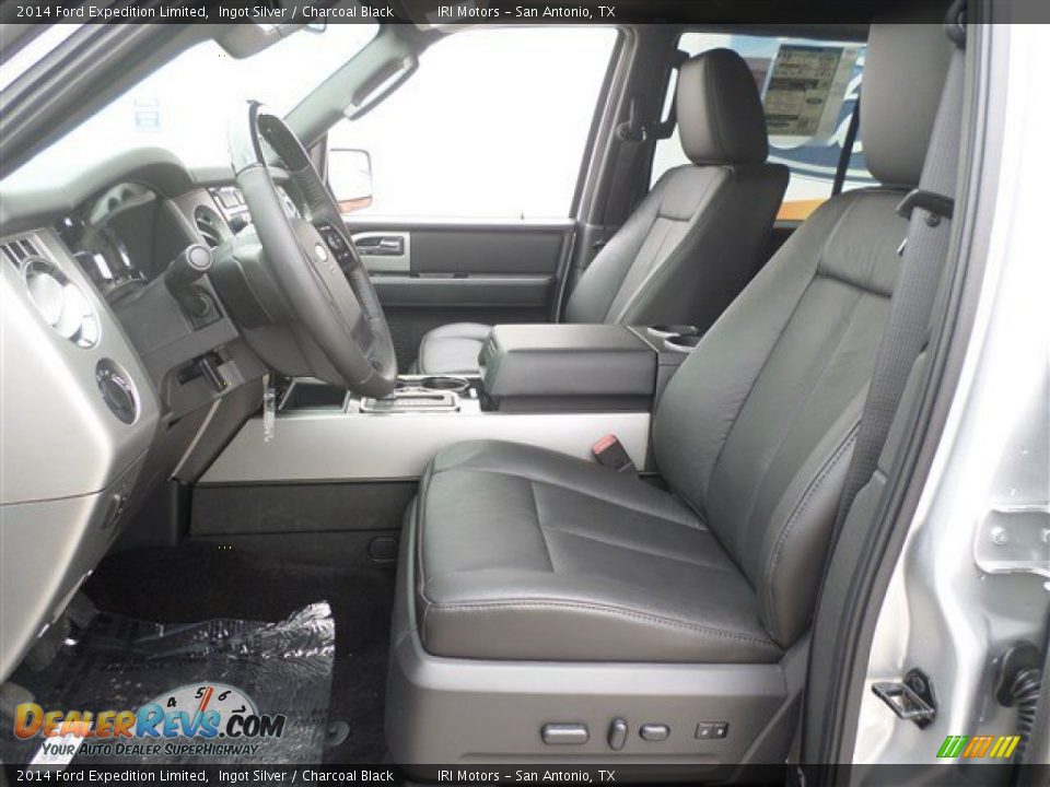 2014 Ford Expedition Limited Ingot Silver / Charcoal Black Photo #27