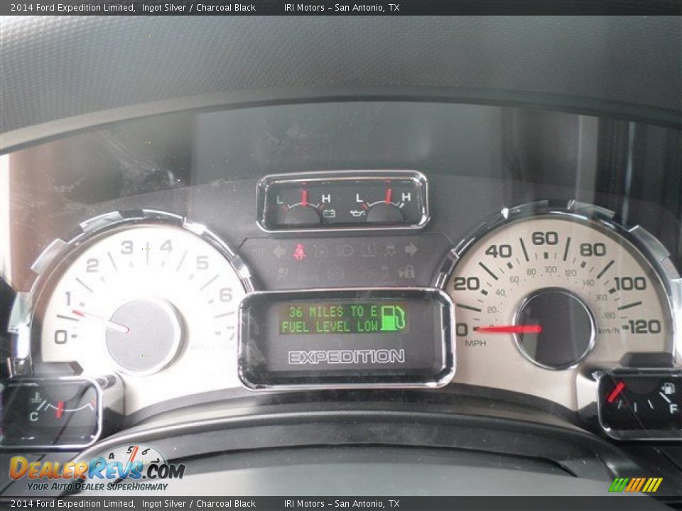 2014 Ford Expedition Limited Ingot Silver / Charcoal Black Photo #28