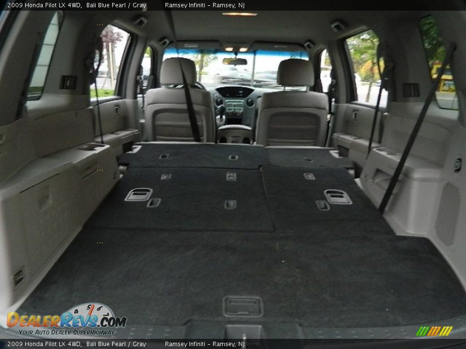 2009 Honda Pilot LX 4WD Bali Blue Pearl / Gray Photo #8