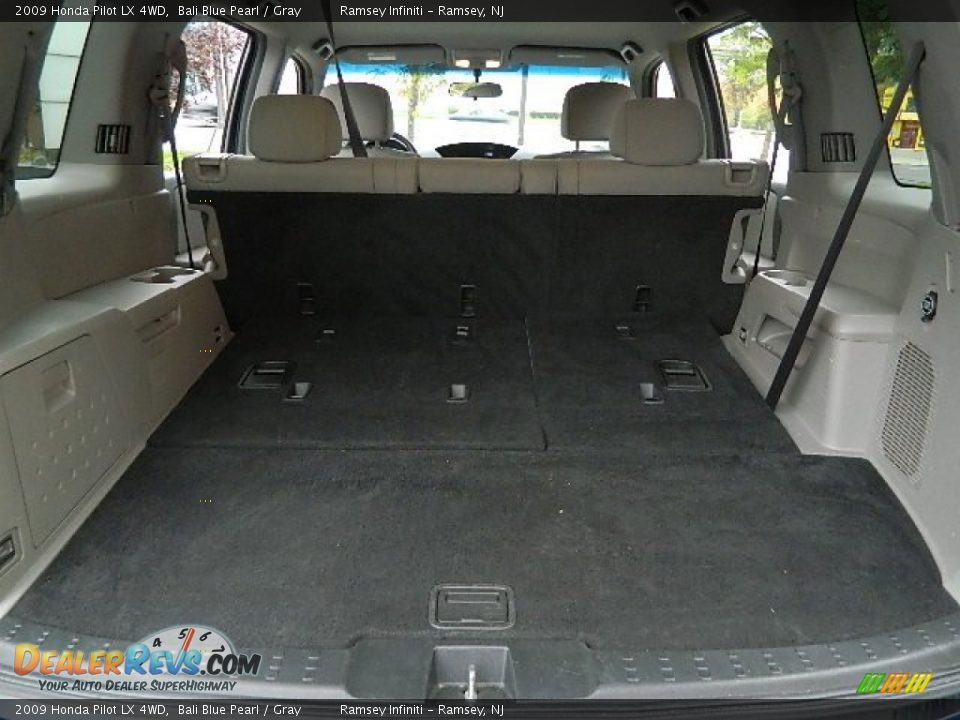 2009 Honda Pilot LX 4WD Bali Blue Pearl / Gray Photo #10