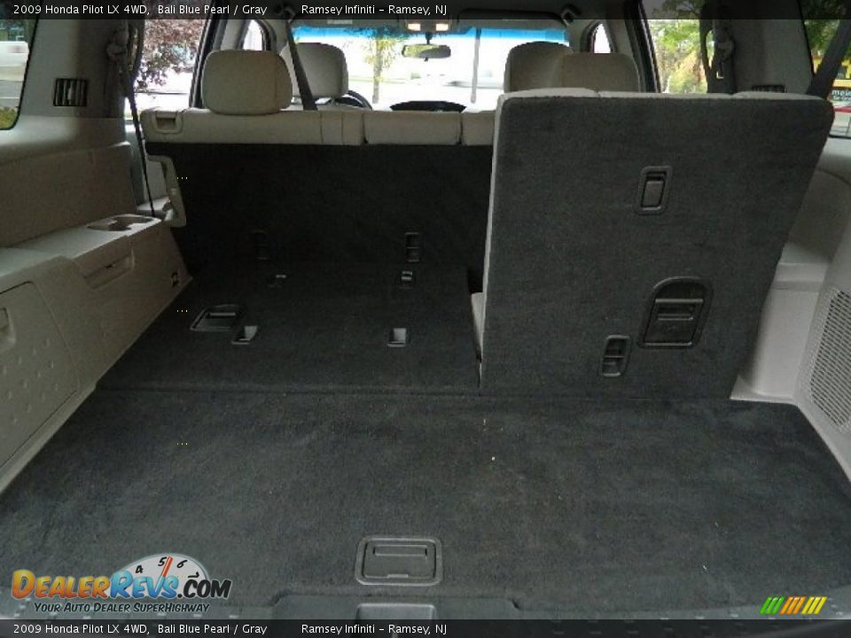 2009 Honda Pilot LX 4WD Bali Blue Pearl / Gray Photo #11