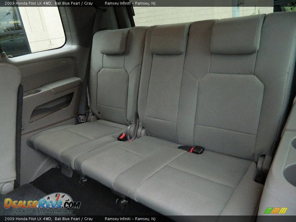 2009 Honda Pilot LX 4WD Bali Blue Pearl / Gray Photo #15