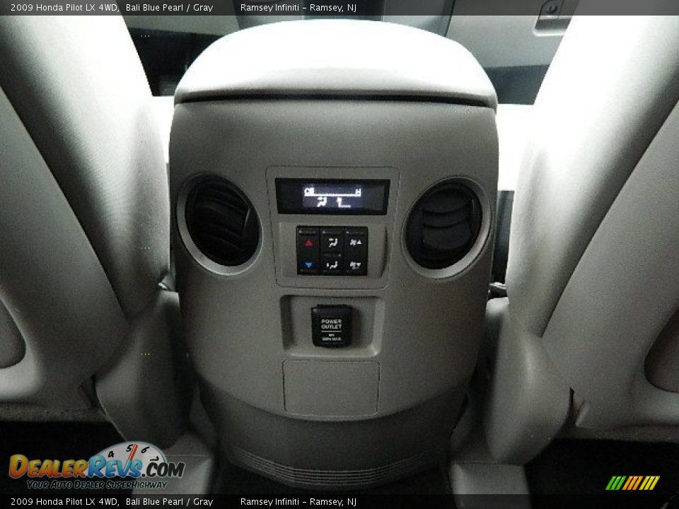 2009 Honda Pilot LX 4WD Bali Blue Pearl / Gray Photo #18
