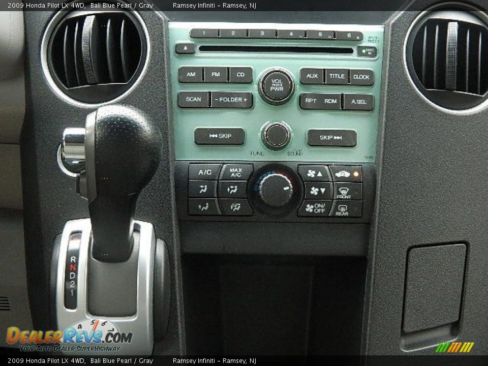 2009 Honda Pilot LX 4WD Bali Blue Pearl / Gray Photo #22