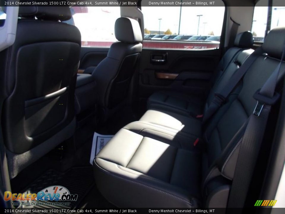 2014 Chevrolet Silverado 1500 LTZ Crew Cab 4x4 Summit White / Jet Black Photo #7