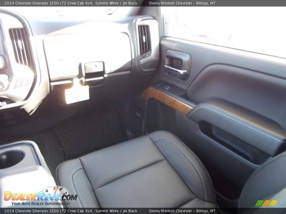 2014 Chevrolet Silverado 1500 LTZ Crew Cab 4x4 Summit White / Jet Black Photo #10