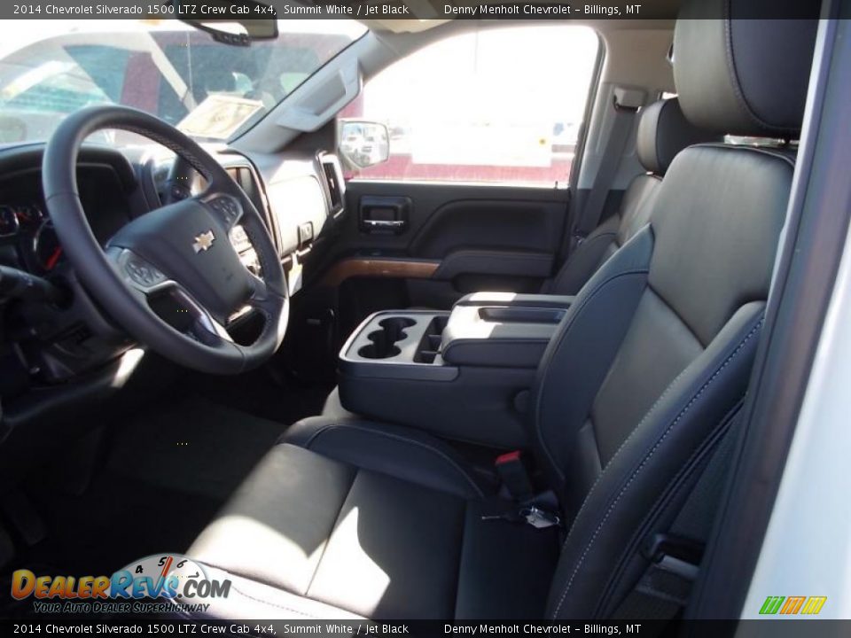 2014 Chevrolet Silverado 1500 LTZ Crew Cab 4x4 Summit White / Jet Black Photo #11