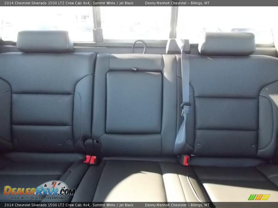 2014 Chevrolet Silverado 1500 LTZ Crew Cab 4x4 Summit White / Jet Black Photo #14