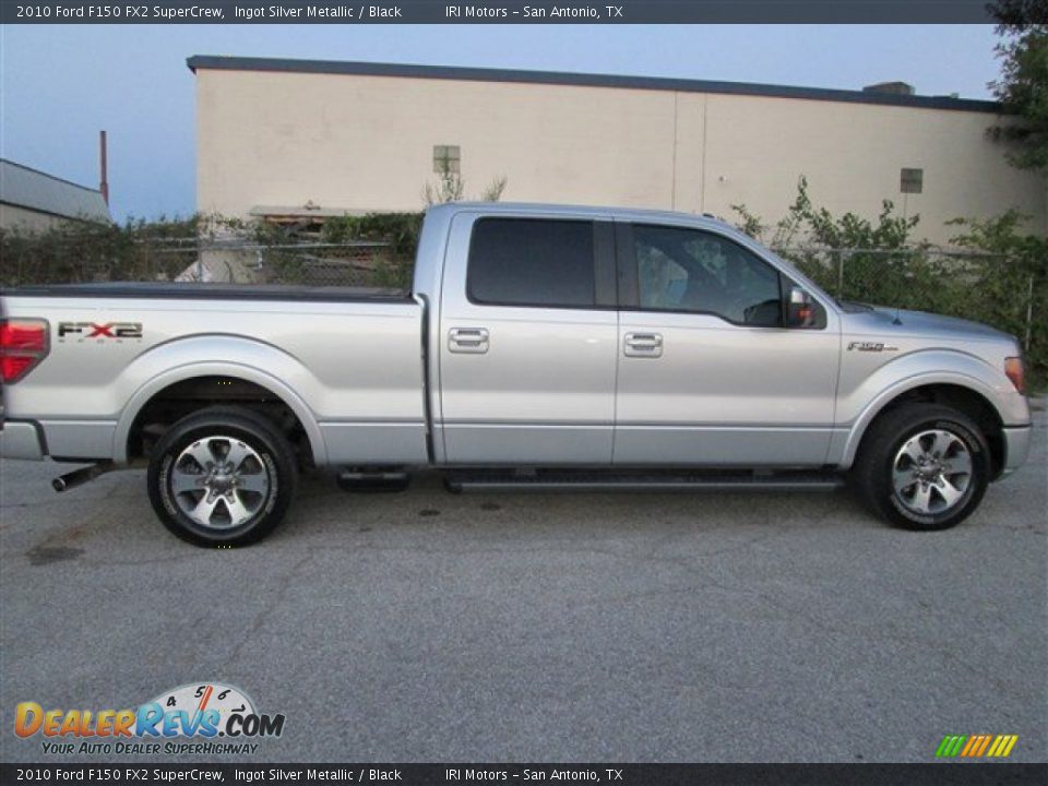 2010 Ford F150 FX2 SuperCrew Ingot Silver Metallic / Black Photo #3