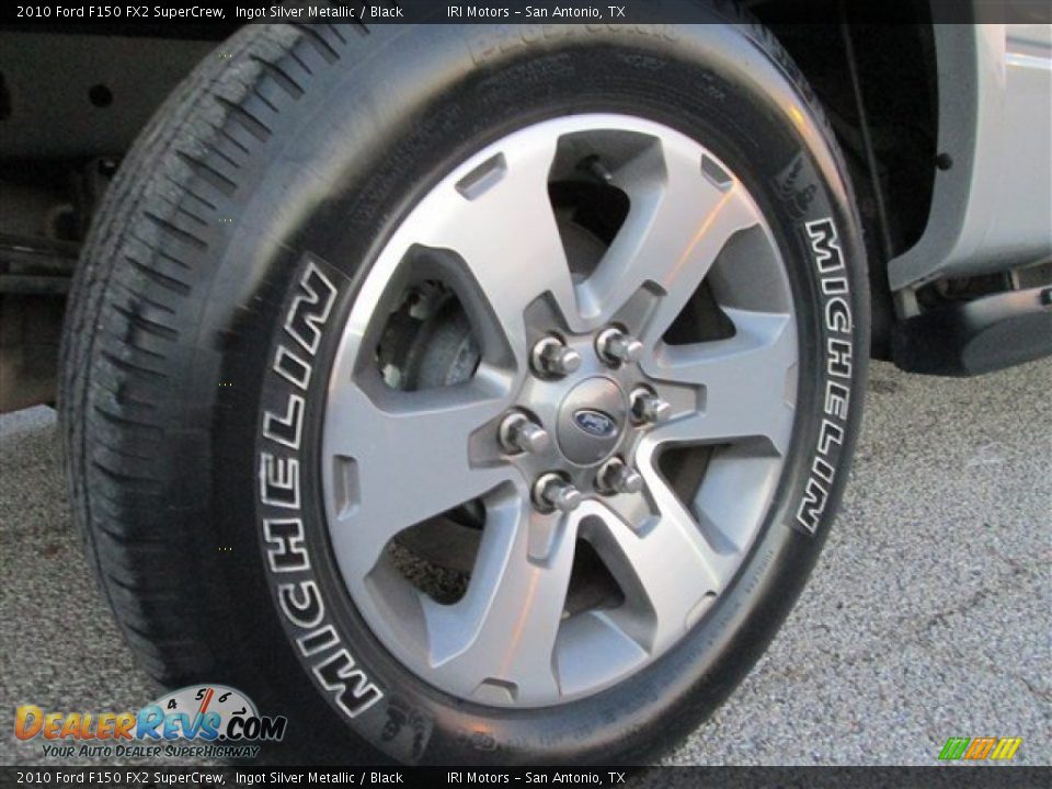 2010 Ford F150 FX2 SuperCrew Ingot Silver Metallic / Black Photo #4
