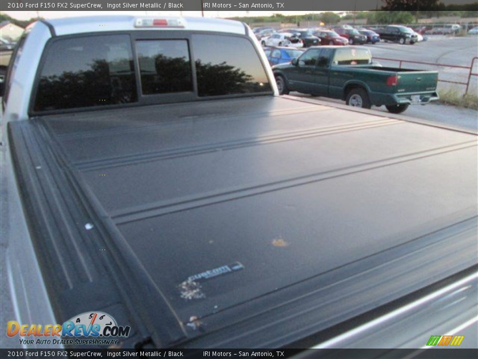 2010 Ford F150 FX2 SuperCrew Ingot Silver Metallic / Black Photo #10