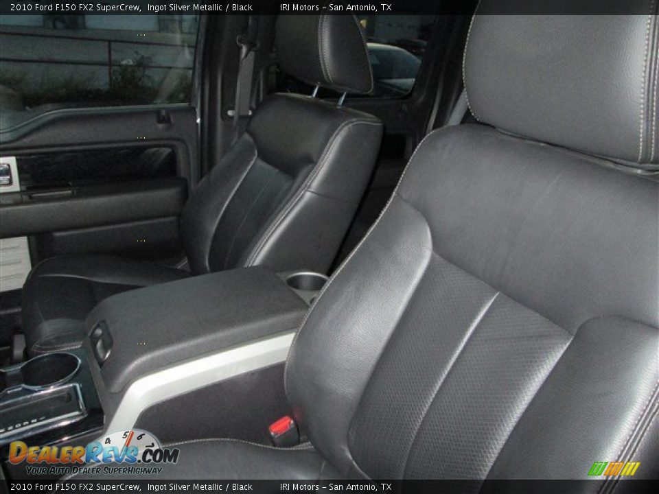 2010 Ford F150 FX2 SuperCrew Ingot Silver Metallic / Black Photo #12