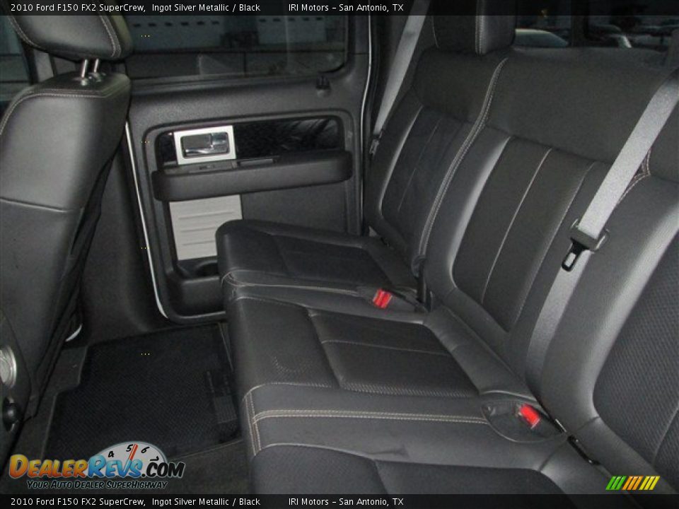 2010 Ford F150 FX2 SuperCrew Ingot Silver Metallic / Black Photo #13
