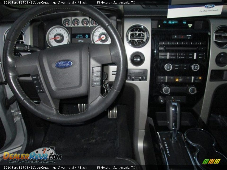 2010 Ford F150 FX2 SuperCrew Ingot Silver Metallic / Black Photo #14