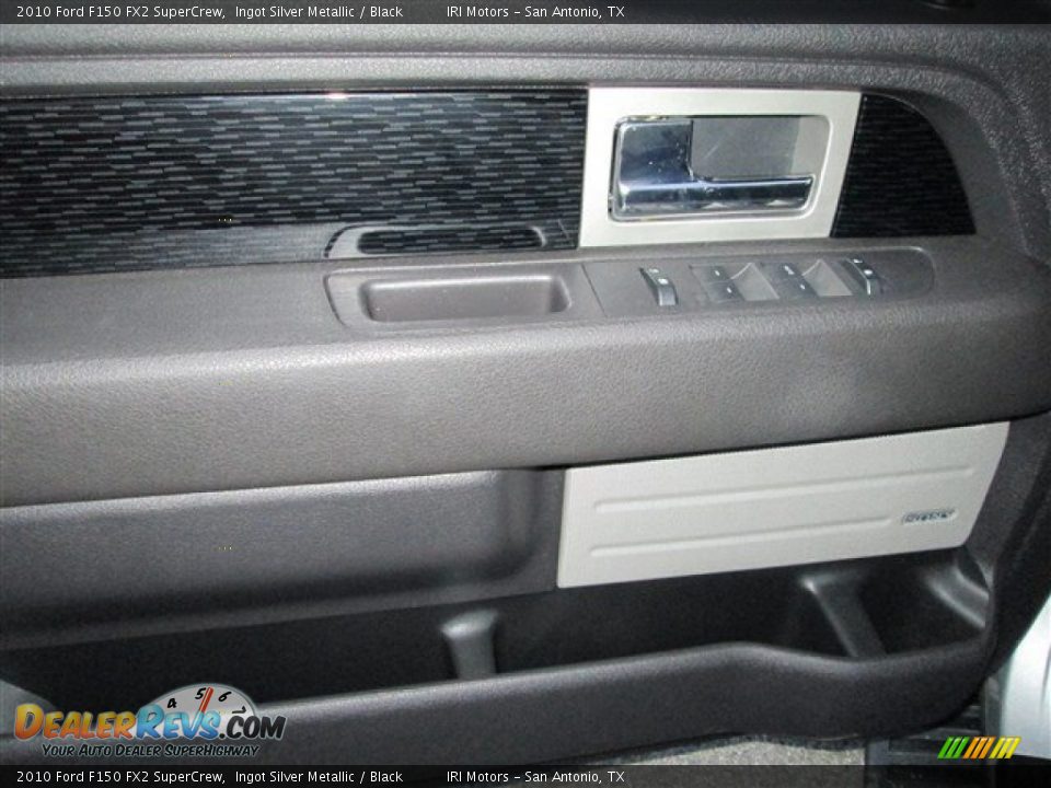 2010 Ford F150 FX2 SuperCrew Ingot Silver Metallic / Black Photo #15