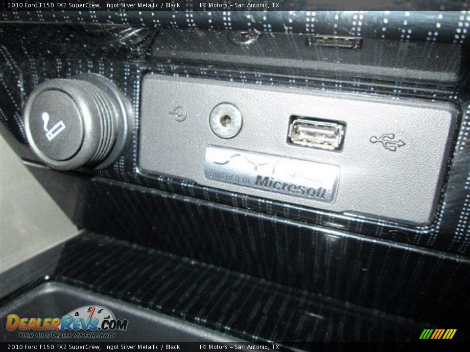 2010 Ford F150 FX2 SuperCrew Ingot Silver Metallic / Black Photo #18