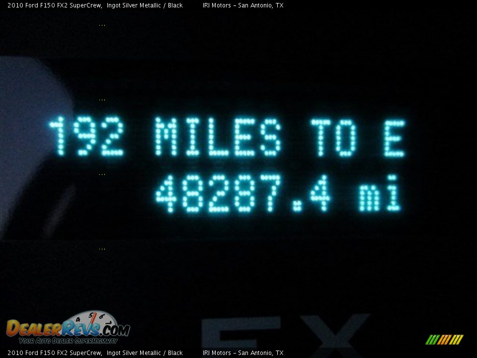 2010 Ford F150 FX2 SuperCrew Ingot Silver Metallic / Black Photo #19