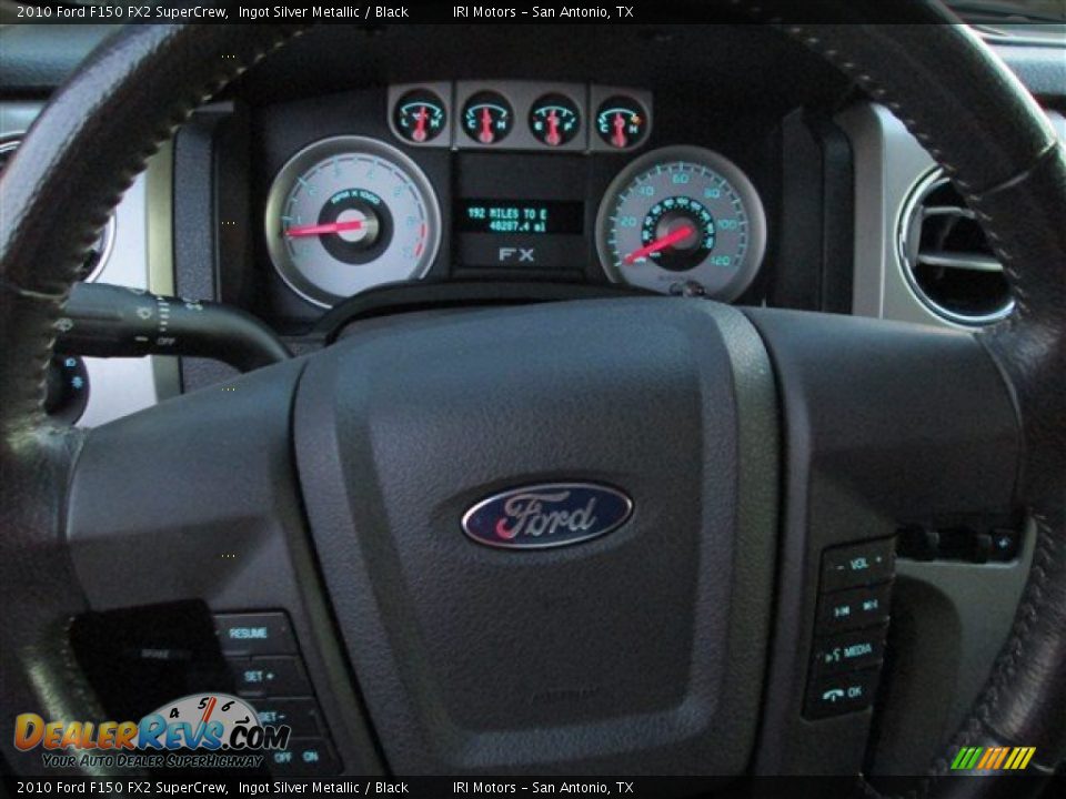 2010 Ford F150 FX2 SuperCrew Ingot Silver Metallic / Black Photo #21