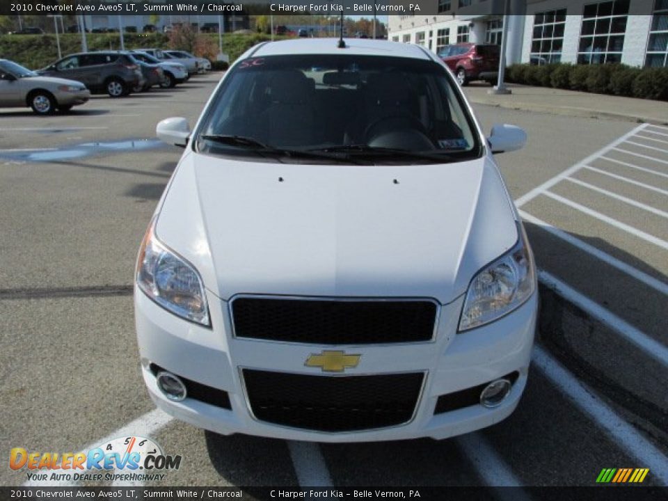 2010 Chevrolet Aveo Aveo5 LT Summit White / Charcoal Photo #5