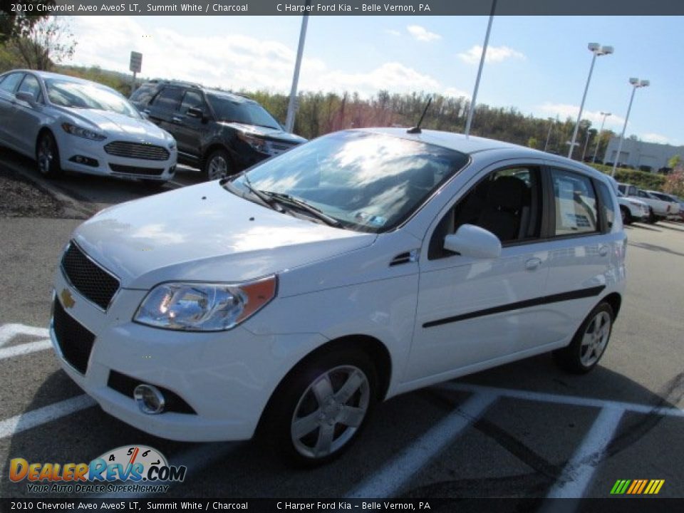 2010 Chevrolet Aveo Aveo5 LT Summit White / Charcoal Photo #6