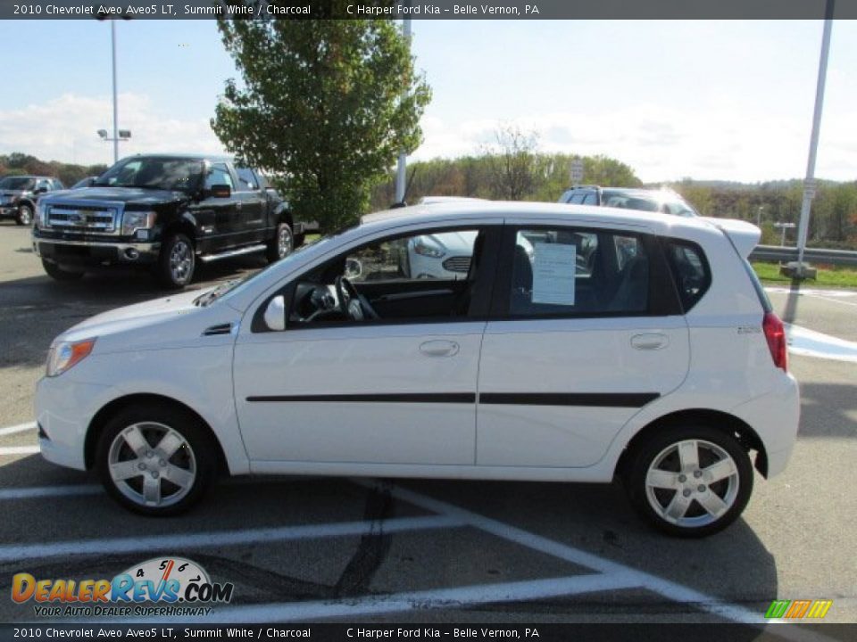 2010 Chevrolet Aveo Aveo5 LT Summit White / Charcoal Photo #7