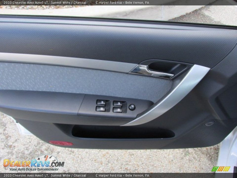2010 Chevrolet Aveo Aveo5 LT Summit White / Charcoal Photo #10