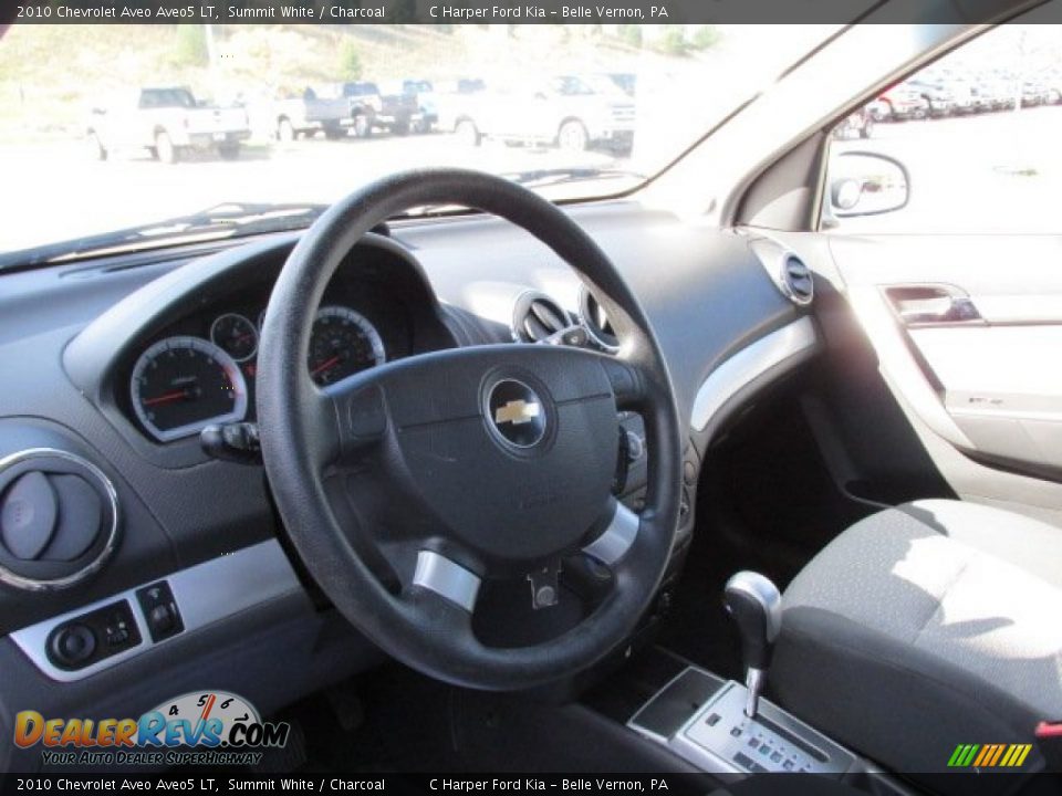 2010 Chevrolet Aveo Aveo5 LT Summit White / Charcoal Photo #12