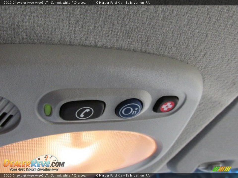 2010 Chevrolet Aveo Aveo5 LT Summit White / Charcoal Photo #18