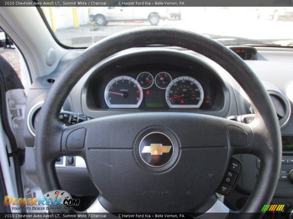 2010 Chevrolet Aveo Aveo5 LT Summit White / Charcoal Photo #19
