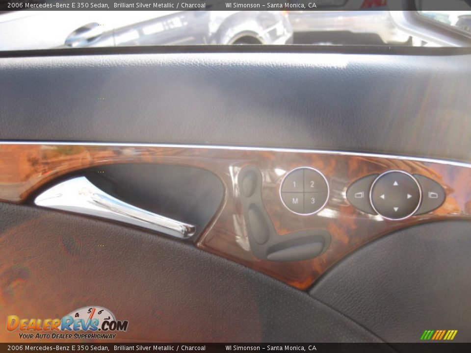 2006 Mercedes-Benz E 350 Sedan Brilliant Silver Metallic / Charcoal Photo #7