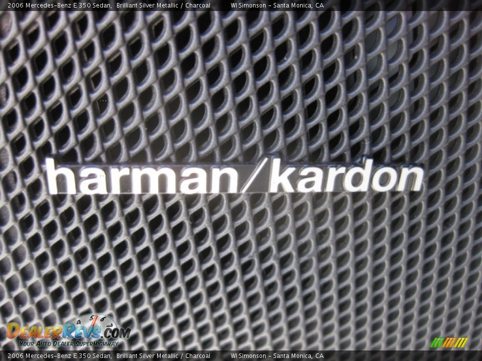 2006 Mercedes-Benz E 350 Sedan Brilliant Silver Metallic / Charcoal Photo #9