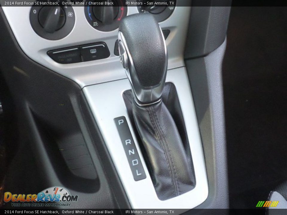 2014 Ford Focus SE Hatchback Oxford White / Charcoal Black Photo #21