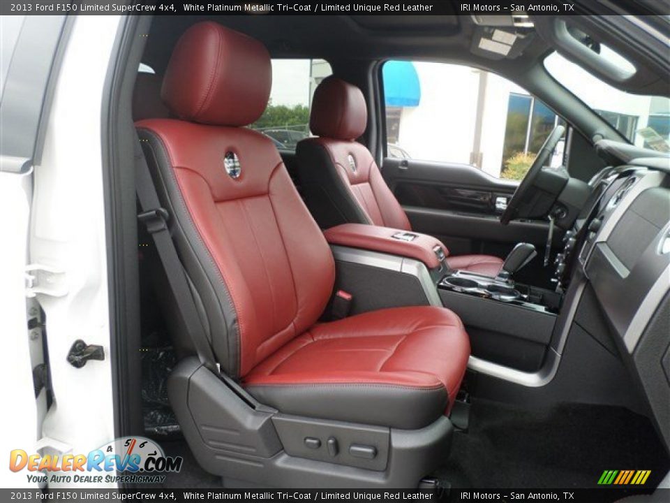 Front Seat of 2013 Ford F150 Limited SuperCrew 4x4 Photo #10