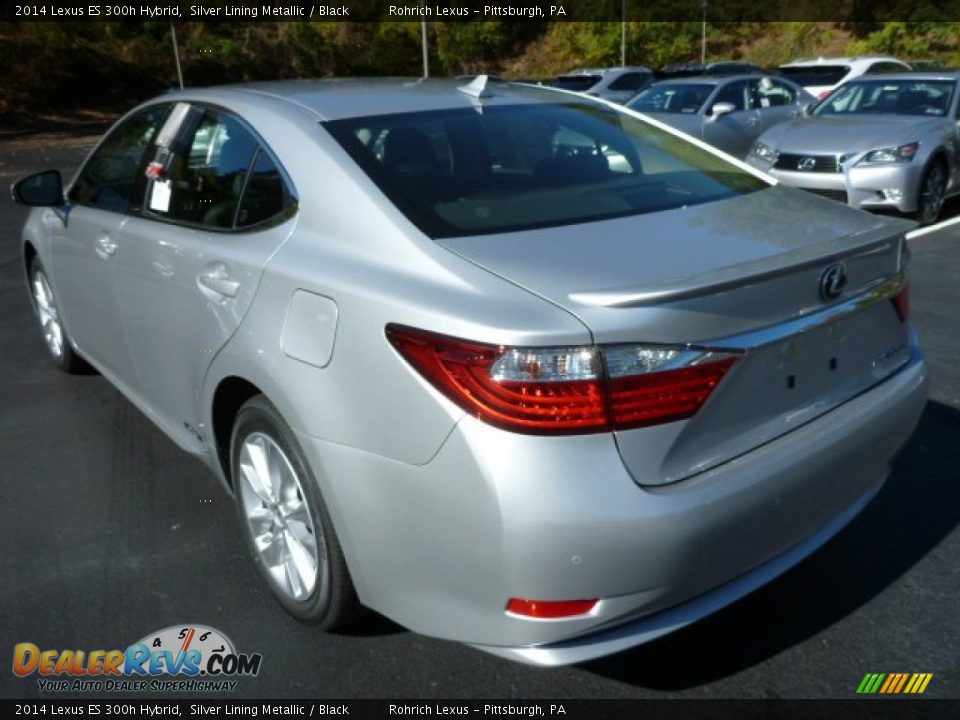 Silver Lining Metallic 2014 Lexus ES 300h Hybrid Photo #2