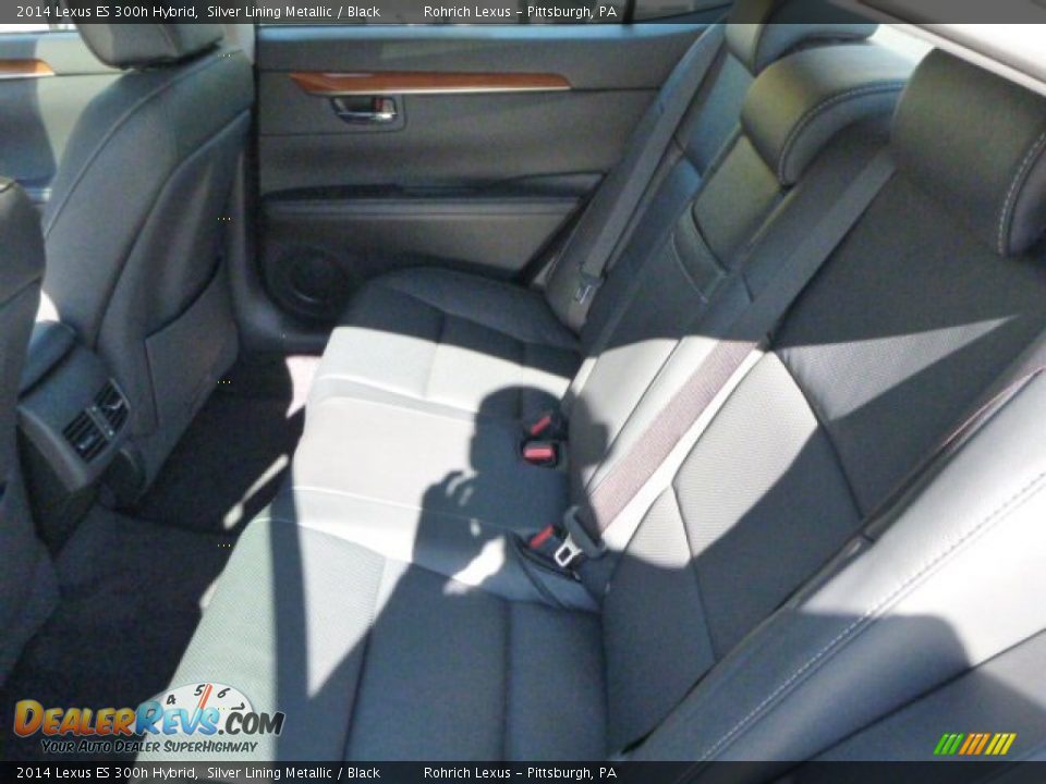 2014 Lexus ES 300h Hybrid Silver Lining Metallic / Black Photo #11