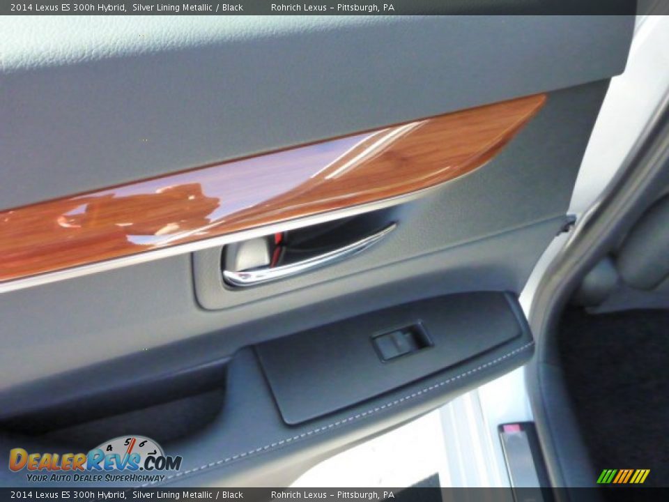 2014 Lexus ES 300h Hybrid Silver Lining Metallic / Black Photo #13