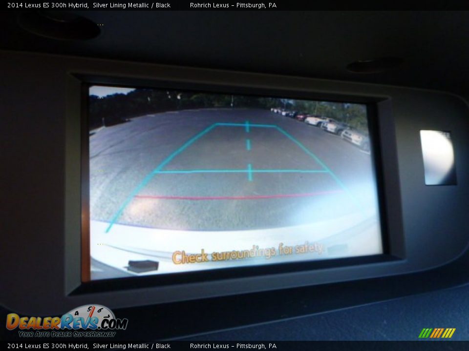 2014 Lexus ES 300h Hybrid Silver Lining Metallic / Black Photo #18